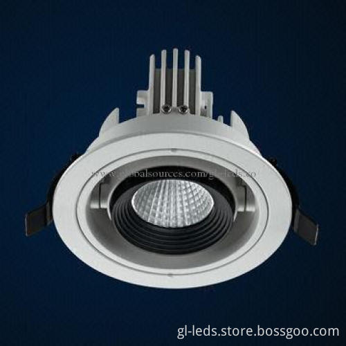 4-inch 15W Commercial Lighting COB LED Downlight